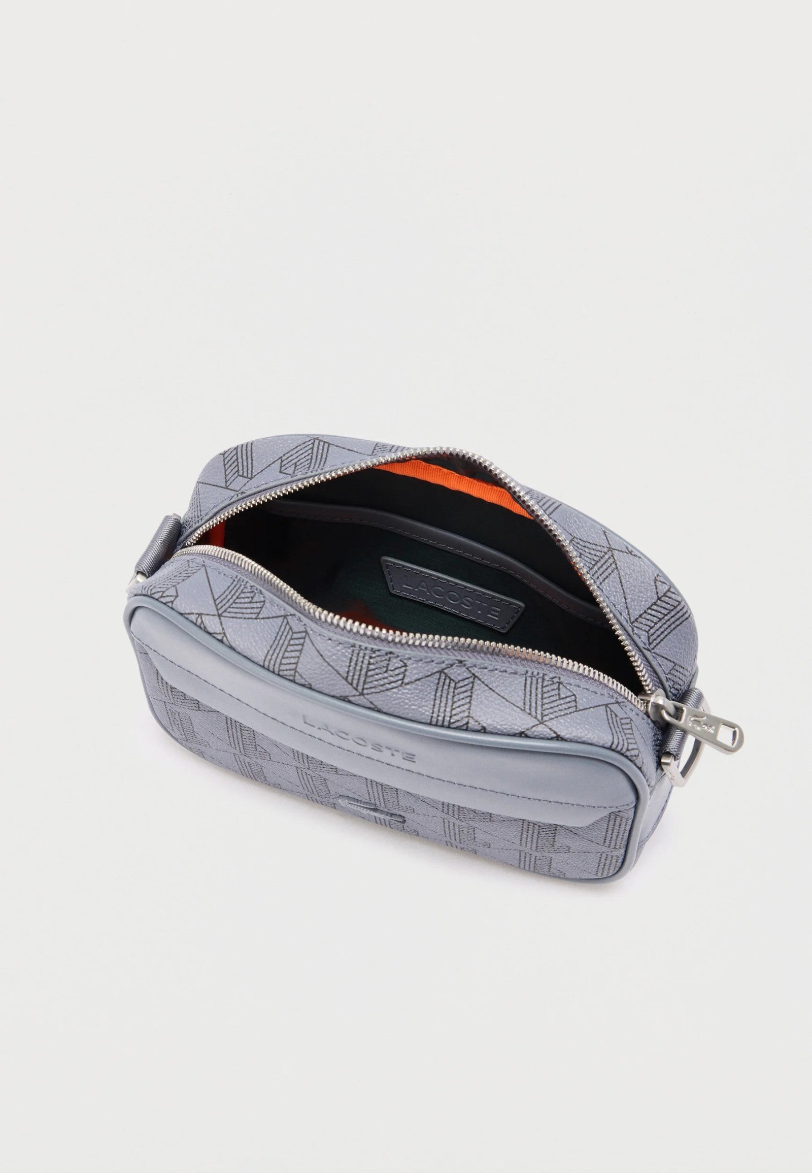 Lacoste Monogram Camera Bag — Iron Grey - detalle-3