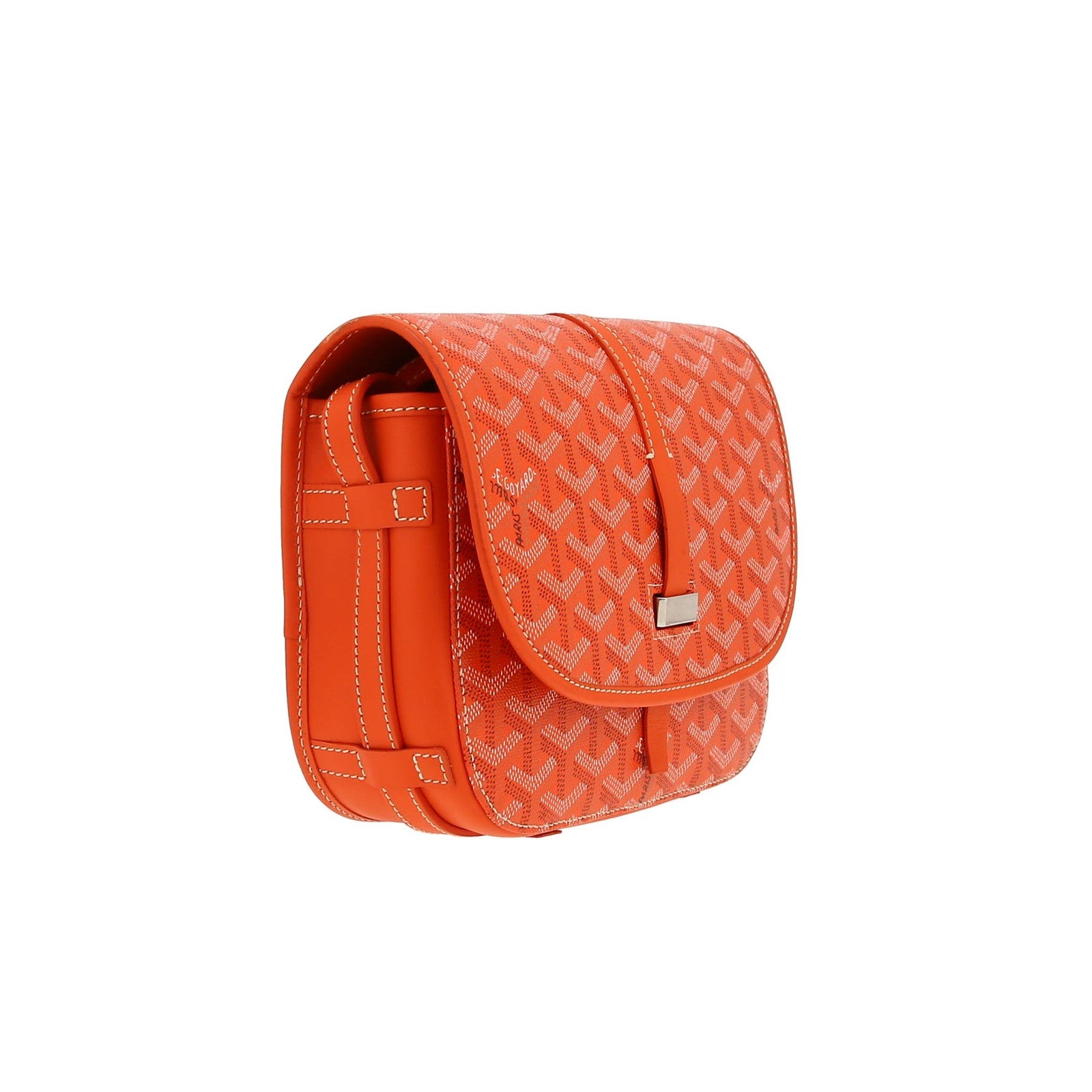 Bandolera Goyard - Naranja - detalle-2