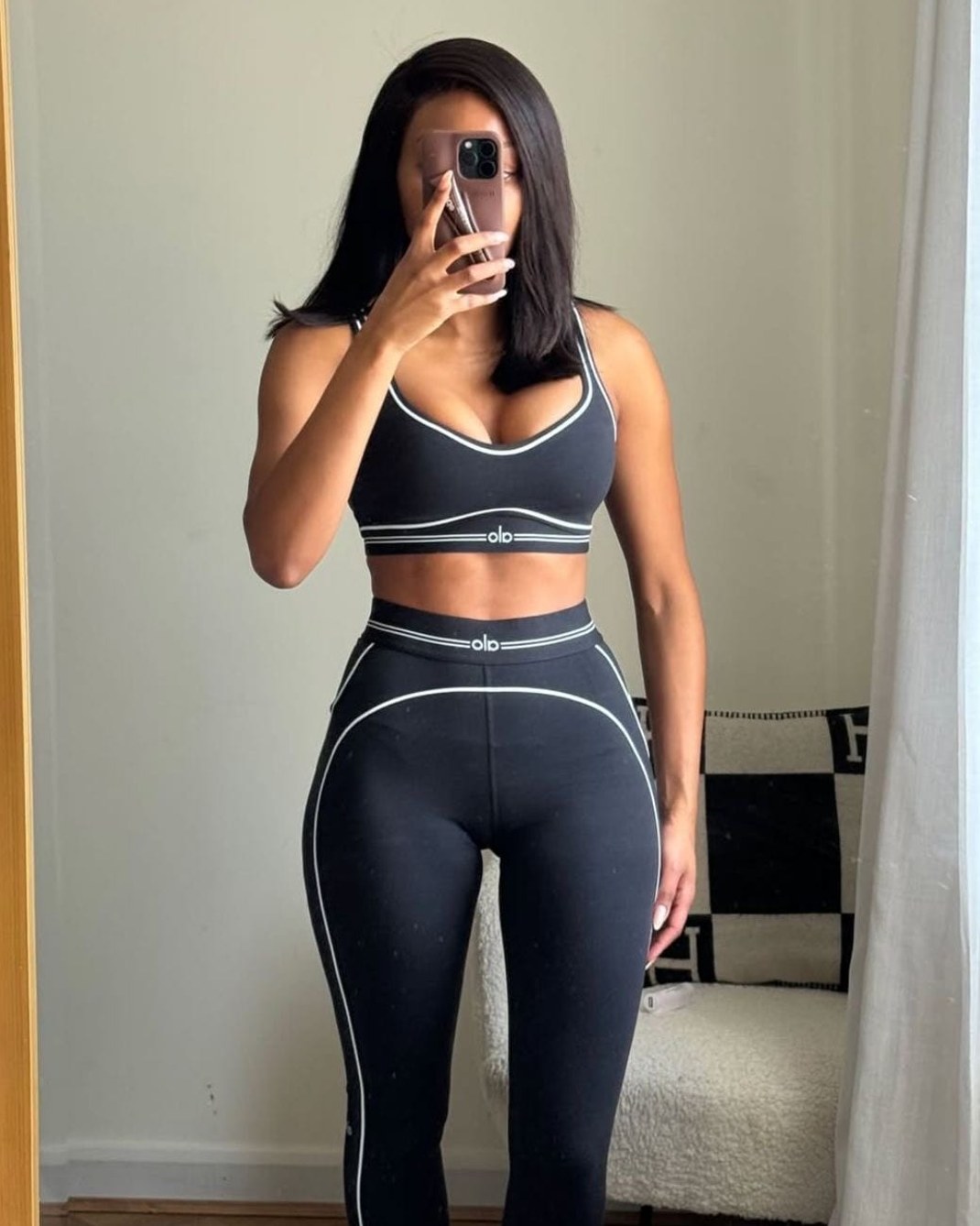 Alo Contour Set — Navy