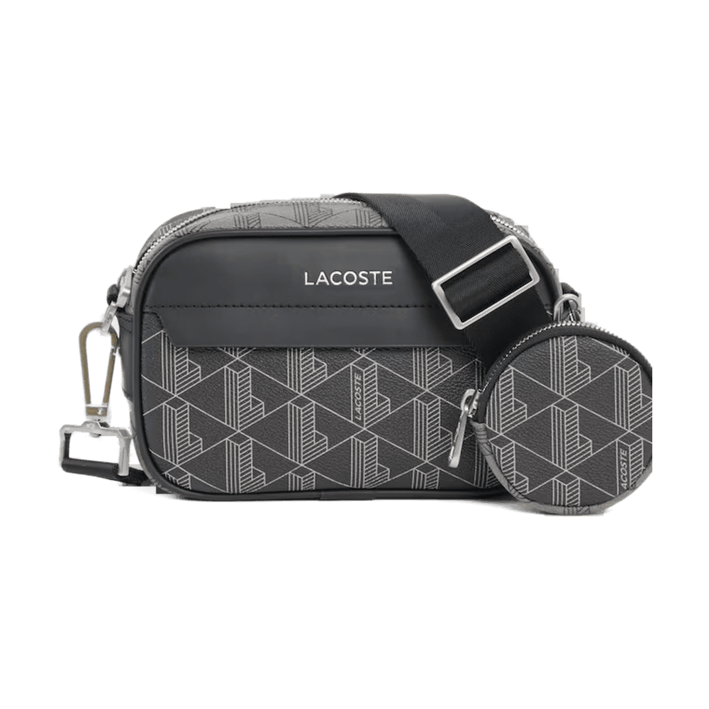 Monogram Camera Bag Duo — Grey