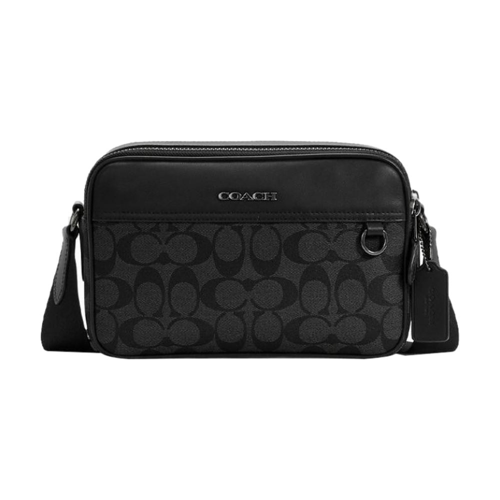 Signature Crossbody — Charcoal